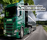 İş Makinası - GÜNEŞ ENERJİSİYLE ÇALIŞAN YENİ SCANIA KAMYON TEST EDİLDİ Forum Makina